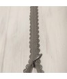 Cerniera Zip Invisibile con Pizzo da 22cm - Talpa Notions - 1