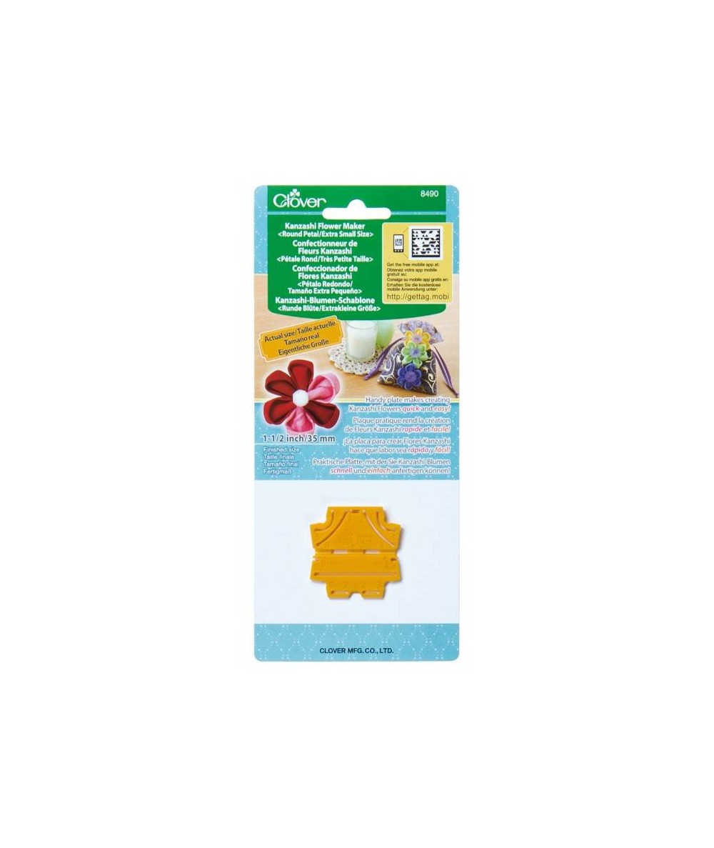Clover, Crea Fiore Kanzashi Petali Rotondi Extra Small Clover - 2