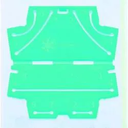 Clover, Crea Fiore Kanzashi Petali Rotondi Small Clover - 1