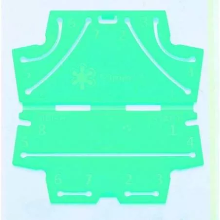 Clover, Crea Fiore Kanzashi Petali Rotondi Small Clover - 1