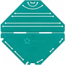 Clover, Crea Fiore Kanzashi Petali A Punta Large Clover - 1