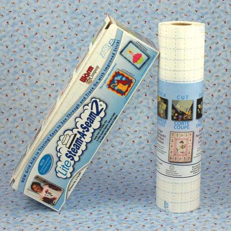 Carta Termoadesiva su 2 Lati, altezza 45 cm - Lite Steam-A-Seam 2 Warm Company - 1
