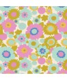 Tilda 110 Boogie Flower Dove White - LemonTree Tilda Fabrics - 1