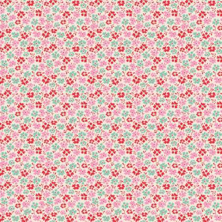 Tilda 110 Flowerfield Red - LemonTree Tilda Fabrics - 1