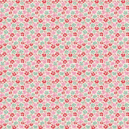 Tilda 110 Flowerfield Red - LemonTree Tilda Fabrics - 1