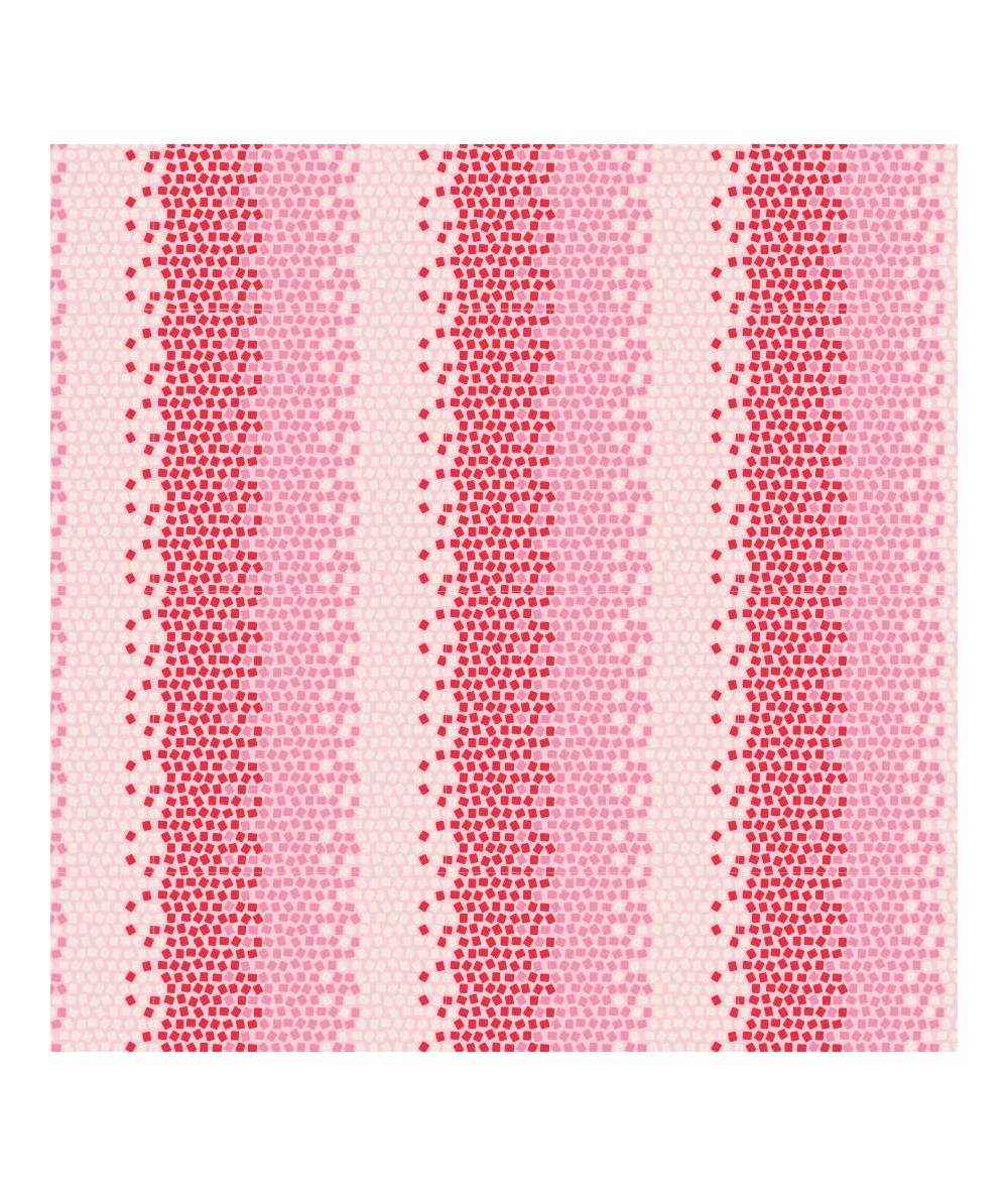 Tilda 110 Mosaic Red - LemonTree Tilda Fabrics - 1