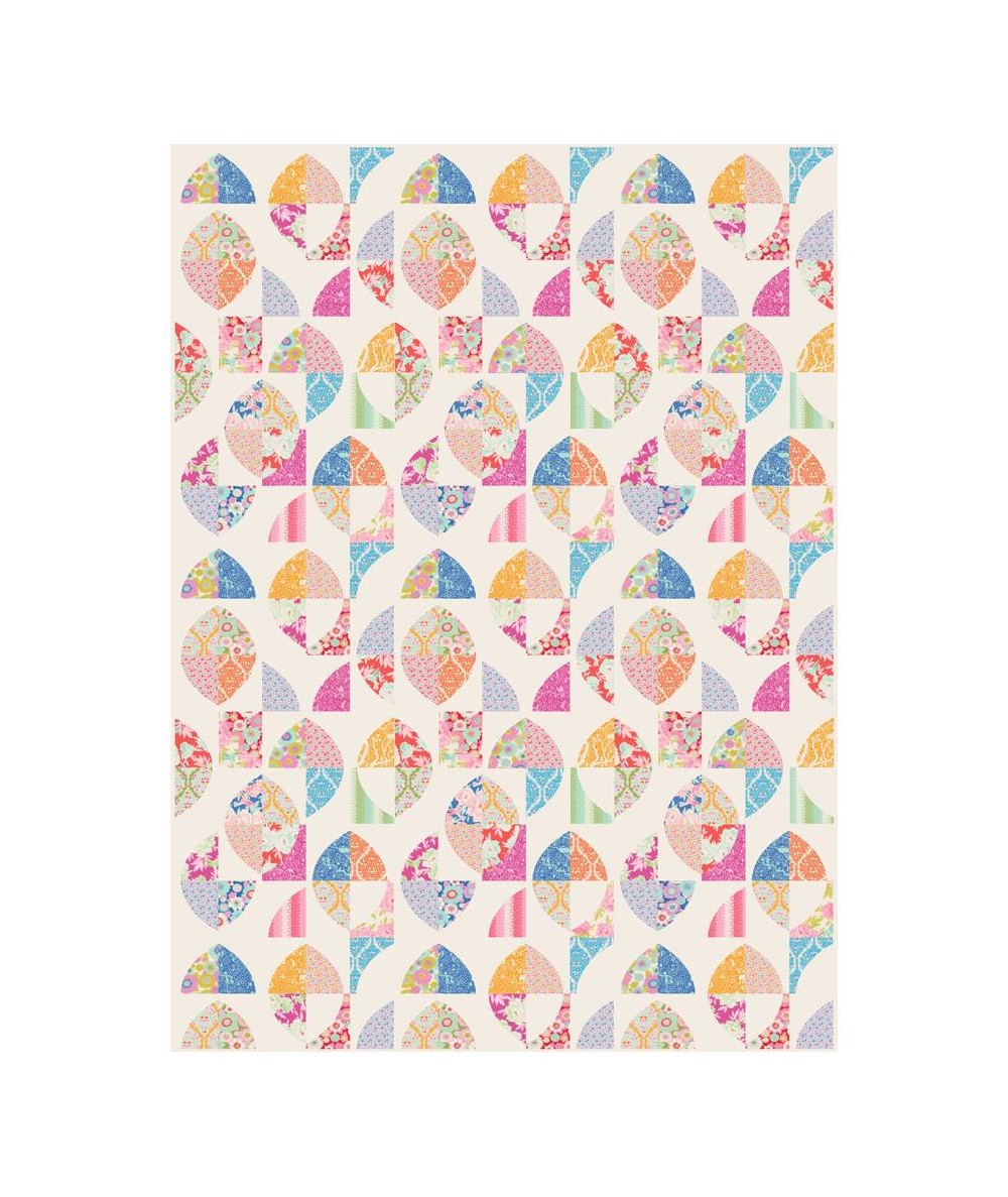 Tilda Lemonade Quilt Pattern, 133x183 cm Tilda Fabrics - 1