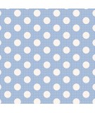 Tilda Medium Dot Blue, Tessuto Azzurro a Pois Tilda Fabrics - 1