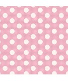Tilda Medium Dot Pink, Tessuto Rosa a Pois Tilda Fabrics - 1
