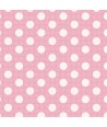 Tilda Medium Dots Pink, Tessuto Rosa a Pois Tilda Fabrics - 1