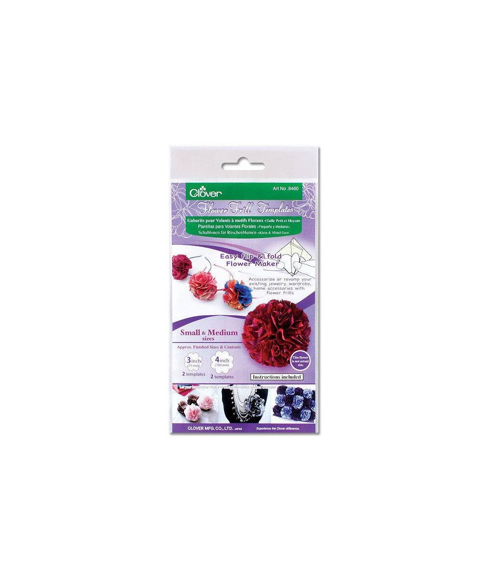 Clover, Templates Per Fiore Arricciato Small & Medium Clover - 1