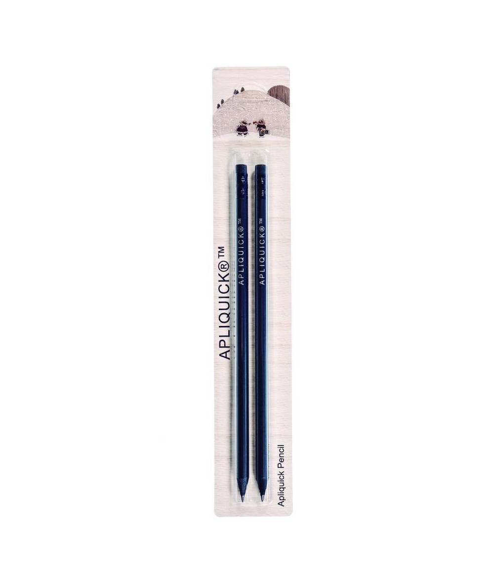 2 Matite Nere Idrosolubili Apliquick per Fliselina - PENCIL Apliquick - 1 2 Matite Nere Idrosolubili Apliquick per Fliselina - PENCIL Apliquick - 1