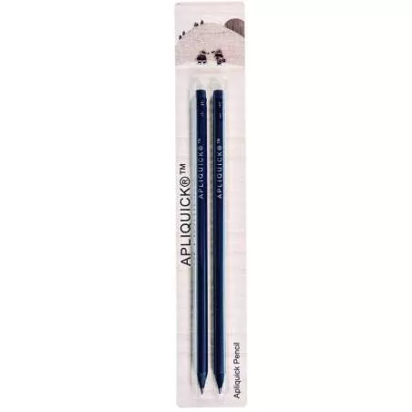 2 Matite Nere Idrosolubili Apliquick per Fliselina - PENCIL Apliquick - 1