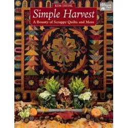 Simple Harvest - A Bounty of Scrappy Quilts and More Martingale - 1