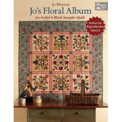 Jo's Floral Album, Un'Artistico Quilt a 9 Blocchi - Martingale Martingale - 1