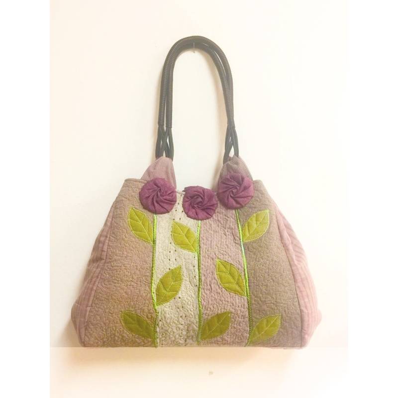 Cartamodello in PDF Borsa Giapponese con Rose - Roberta De Marchi