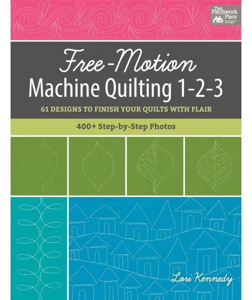 Free-Motion Machine Quilting 1-2-3, 61 Disegni per Confezionare i tuoi Quilt con Stile - 144 pagine Martingale - 1
