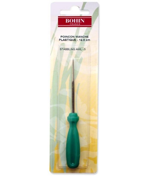 Bohin, Poincon Punteruolo da Ricamo, Manico in Plastica - 12 cm Bohin - 1