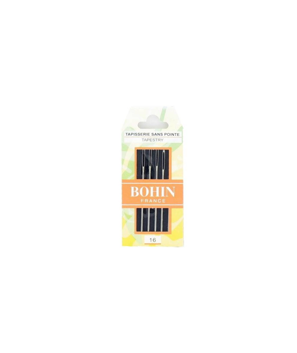 Bohin, Aghi Embroidery da Ricamo senza Punta A42F per Ricamare su Lino e Tela n16 - 5pz Bohin - 1 Bohin, Aghi Embroidery da Ricamo senza Punta A42F per Ricamare su Lino e Tela n16 - 5pz Bohin - 1