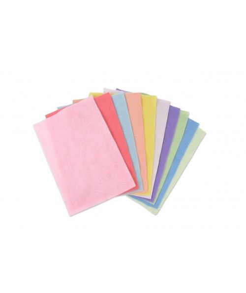 Sizzix, Accessorio Felt Sheets - 10 Fogli in Feltro, Colori pastello Sizzix - Big Shot - 1