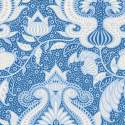 Tilda 110 Sunkiss, Ocean Flower Blue - Tessuto a Fiori Blu Tilda Fabrics - 1