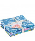 Tilda Sunkiss, Bundle 5 Fat Quarter 50 x 55 cm - Blu e Azzurro Tilda Fabrics - 1