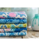 Tilda Sunkiss, Bundle 5 Fat Quarter 50 x 55 cm - Blu e Azzurro Tilda Fabrics - 2