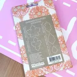 Tilda Paper Piecing - Foglie Autunnali per Applique, Harvest Tilda Fabrics - 2