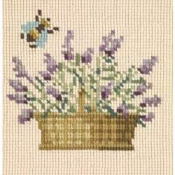 Elizabeth Bradley, Mini Kits, LAVANDER BASKET - 6x6 pollici Elizabeth Bradley - 1