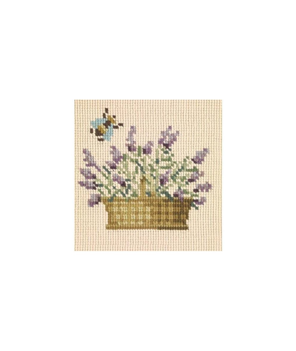 Elizabeth Bradley, Mini Kits, LAVANDER BASKET - 6x6 pollici Elizabeth Bradley - 1