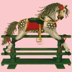 Elizabeth Bradley, Childrens Collection, ROCKING HORSE - 16x16 pollici Elizabeth Bradley - 1