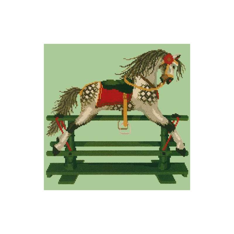 Elizabeth Bradley, Childrens Collection, ROCKING HORSE - 16x16 pollici Elizabeth Bradley - 8
