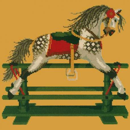 Elizabeth Bradley, Childrens Collection, ROCKING HORSE - 16x16 pollici Elizabeth Bradley - 12