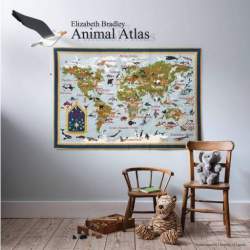 Elizabeth Bradley, Childrens Collection, ANIMAL ATLAS - 51x34 pollici Elizabeth Bradley - 1
