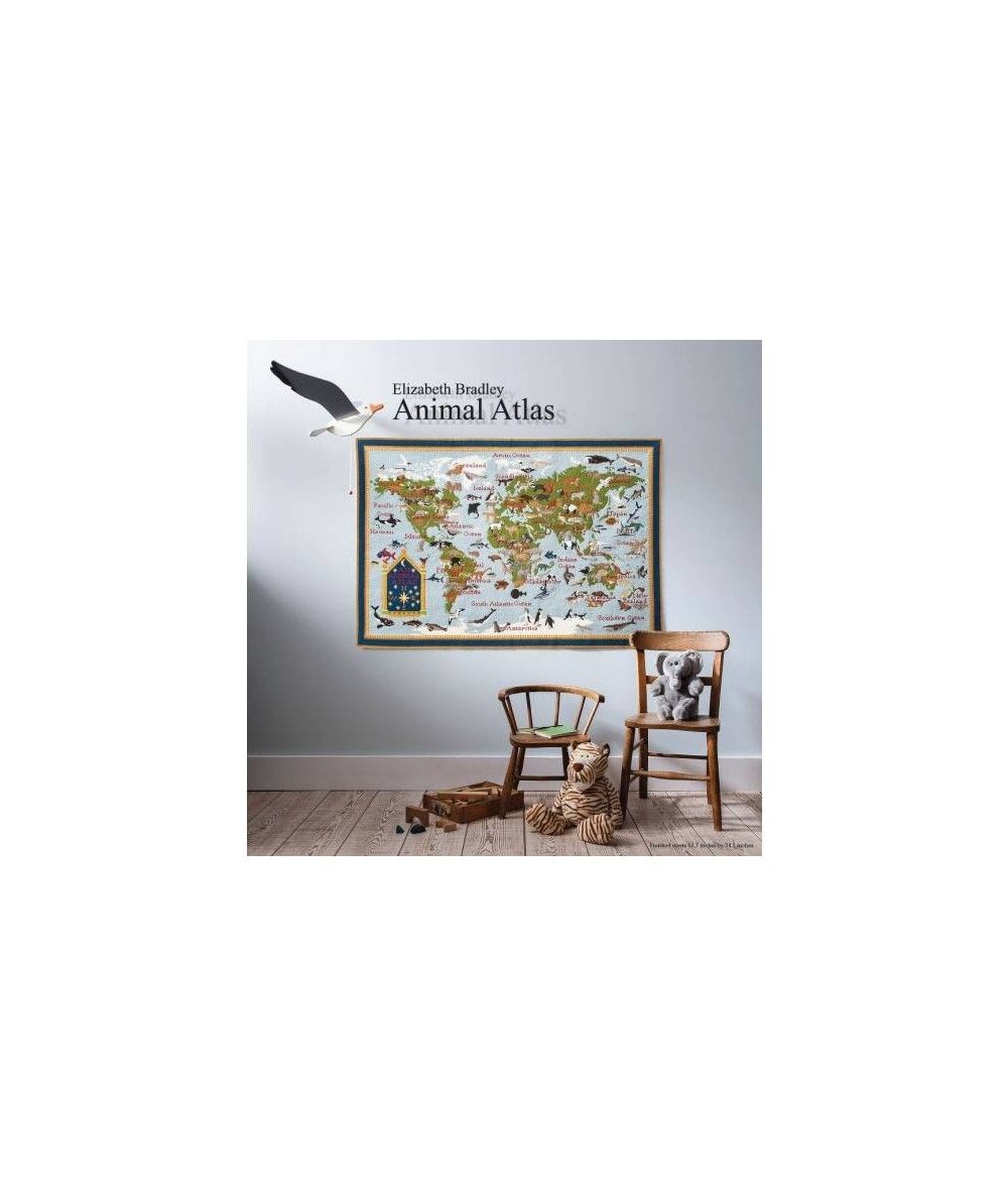 Elizabeth Bradley, Childrens Collection, ANIMAL ATLAS - 51x34 pollici Elizabeth Bradley - 1