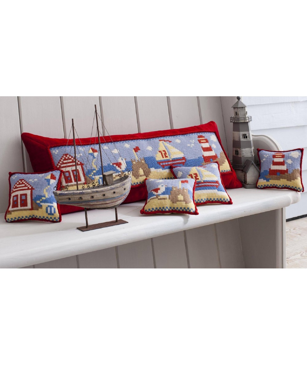 Elizabeth Bradley, For Children, BEACH HUT - 6x6 pollici Elizabeth Bradley - 2