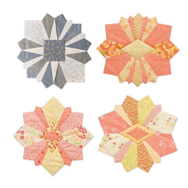 Distinctive Dresdens - 26 Intriguing Blocks, 6 Projects - 26 Blocchi Piatto di Dresda - Martingale Martingale - 9