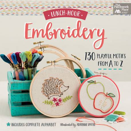 Lunch-Hour Embroidery Martingale - 1