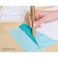 4 in 1 Attrezzo per il Cucito - Pieghetta, Scucirino, Gira Tubolari, Stiletto C&T Publishing - 4