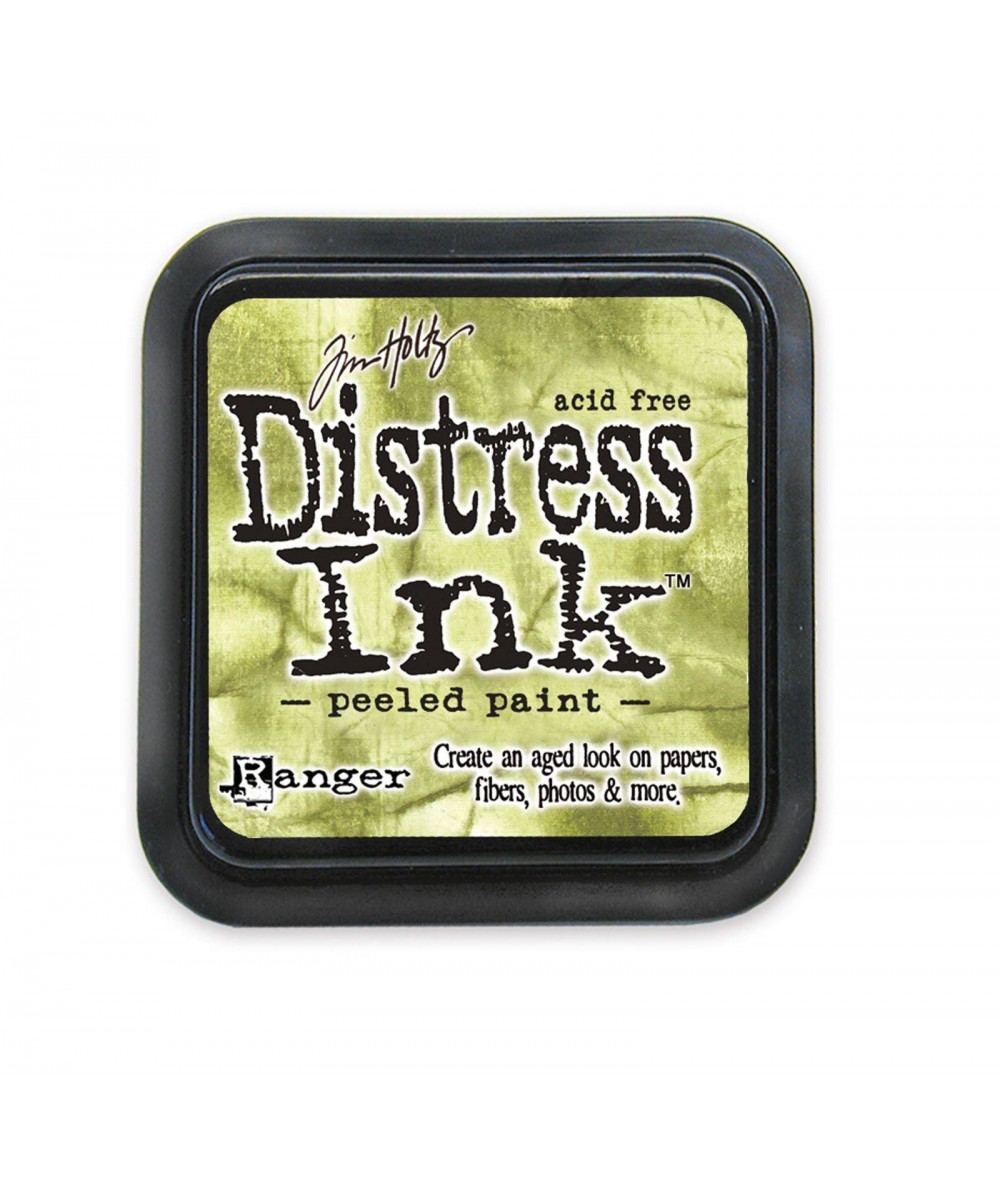 Tim Holtz Distress Peeled Paint - Inchiostro Invecchiante per Tessuto, Carta, Foto e altro - 7x7cm RangerInk - 1