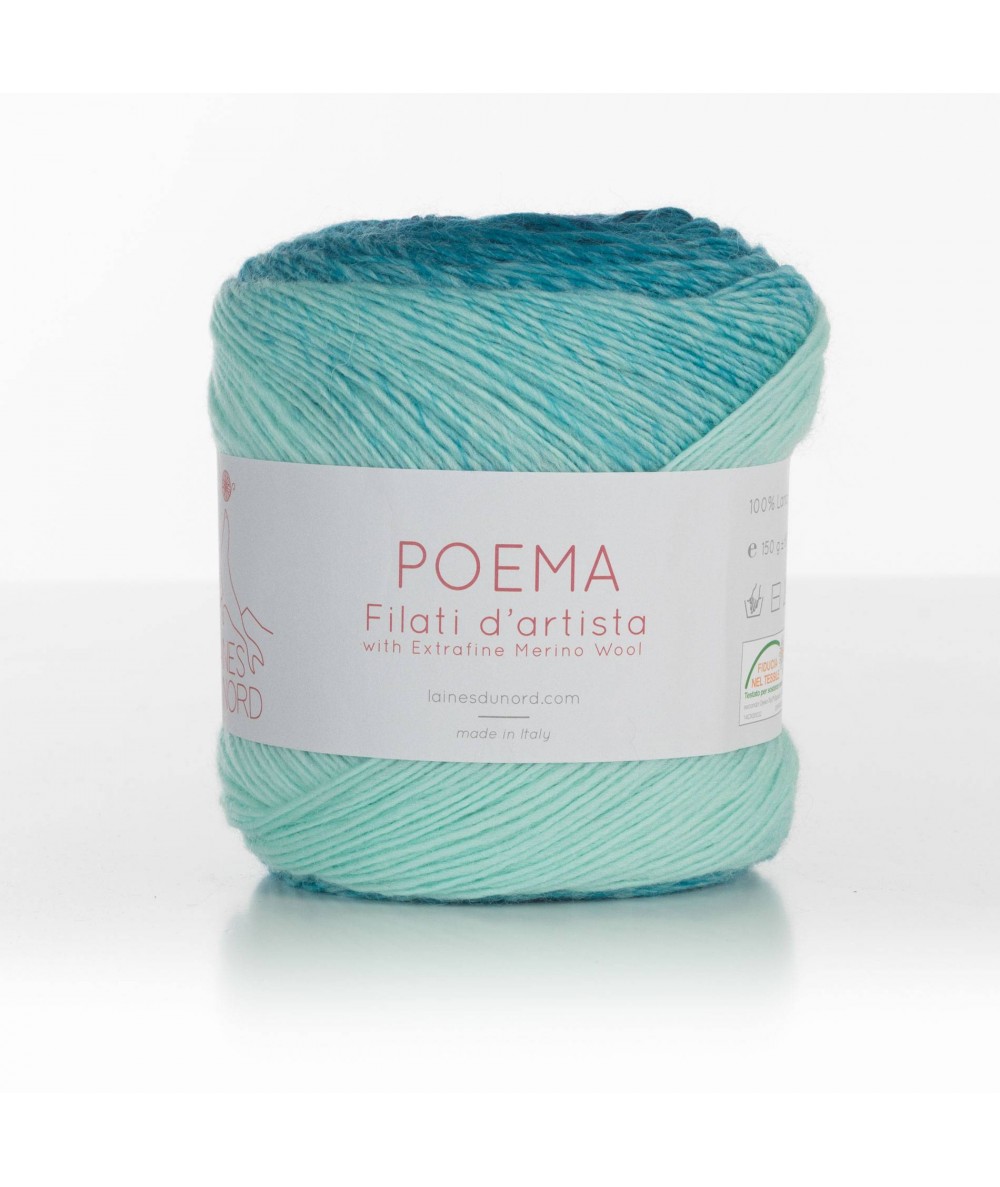 Laines du Nord, filato Poema - 100% Lana Merino Extrafine Laines du Nord - 1
