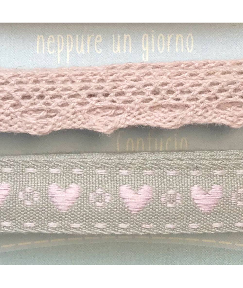 Passamanerie Miste 8m, 4 Nastrini da 2 metri - Rosa Roberta De Marchi - 3
