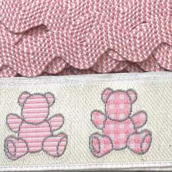 Passamanerie Miste 8m, 4 Nastrini da 2 metri - Rosa Roberta De Marchi - 3 Passamanerie Miste 8m, 4 Nastrini da 2 metri - Rosa Roberta De Marchi - 3
