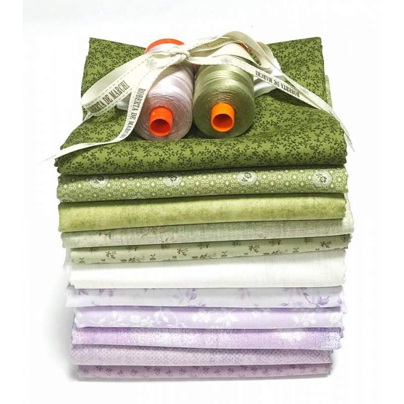 Kit di Tessuti per Corso di Patchwork Base Online Roberta De Marchi - 14