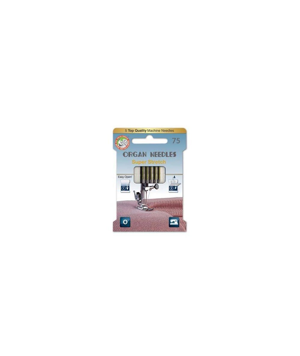 Aghi Super Stretch da 75 per Macchina da Cucire, EcoPack da 5 Aghi Organ Needles - 1