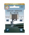 Aghi EL x705 Chromium da 90 per Punti di Copertura, EcoPack da 5 Aghi Organ Needles - 1
