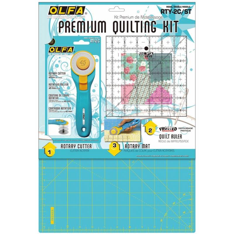 Haven Shop 27 pezzi Set per cucire quilting patchwork Craft righello triangolo esagono Quilting righello modelli DIY Handmade Tailor Home Tools 