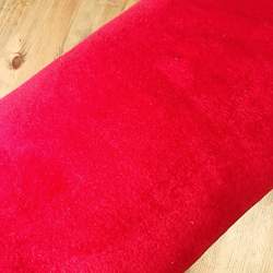 Tessuto di Pile Antipilling, Rosso - 1