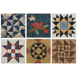 Moda Blockheads - 48 Quilt-Along Blocks Plus Settings for Finished Quilts - Martingale Martingale - 16
