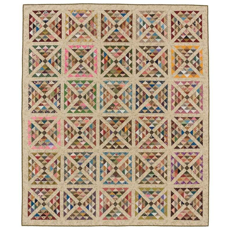 Patches of Scraps - 17 Quilt Patterns and a Gallery of Inspiring Antique Quilts Laundry Basket Quilts - 5